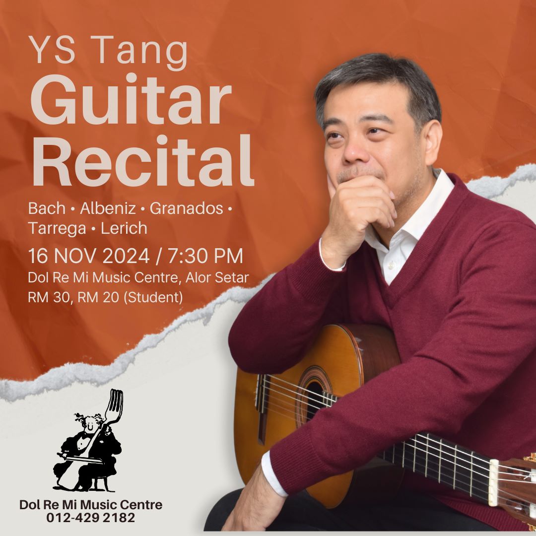 classical guitar concert in Alor Setar