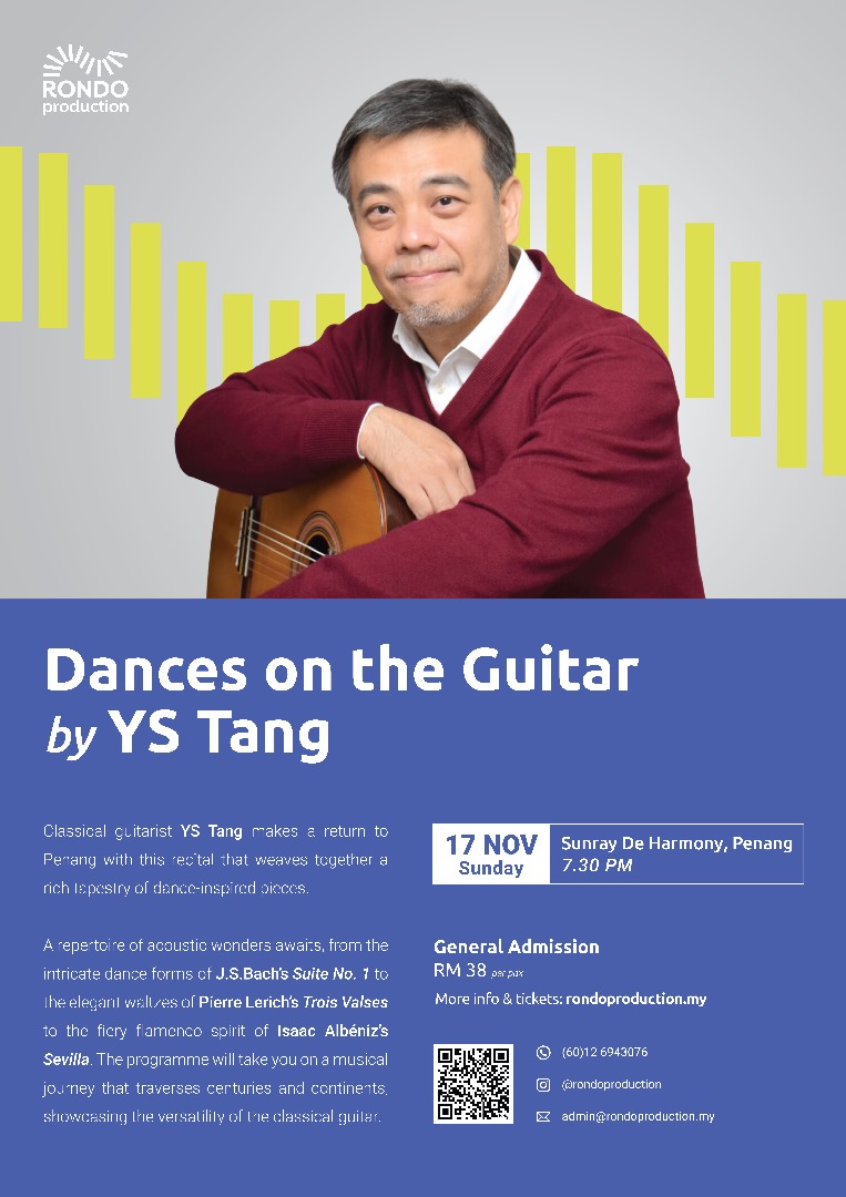 classical guitar concert in Penang