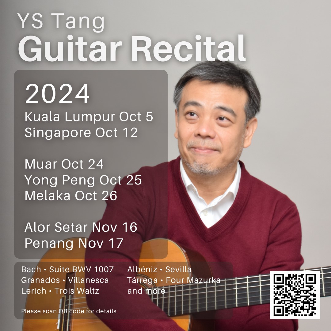 YS Tang, Malaysia classical guitarist