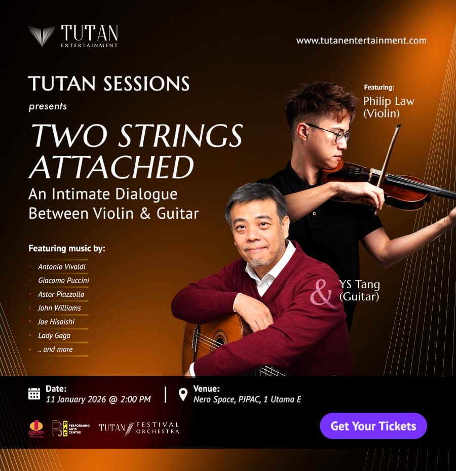 classical guitar and violin concert Tutan Entertainment