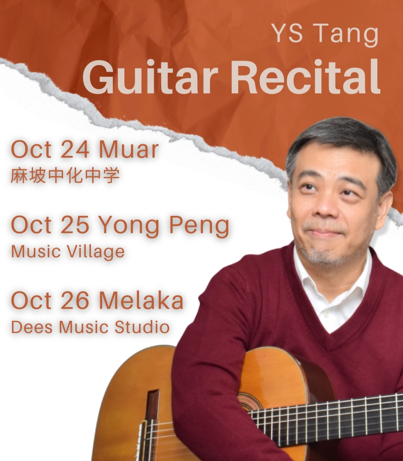 classical guitar concert in Malaysia